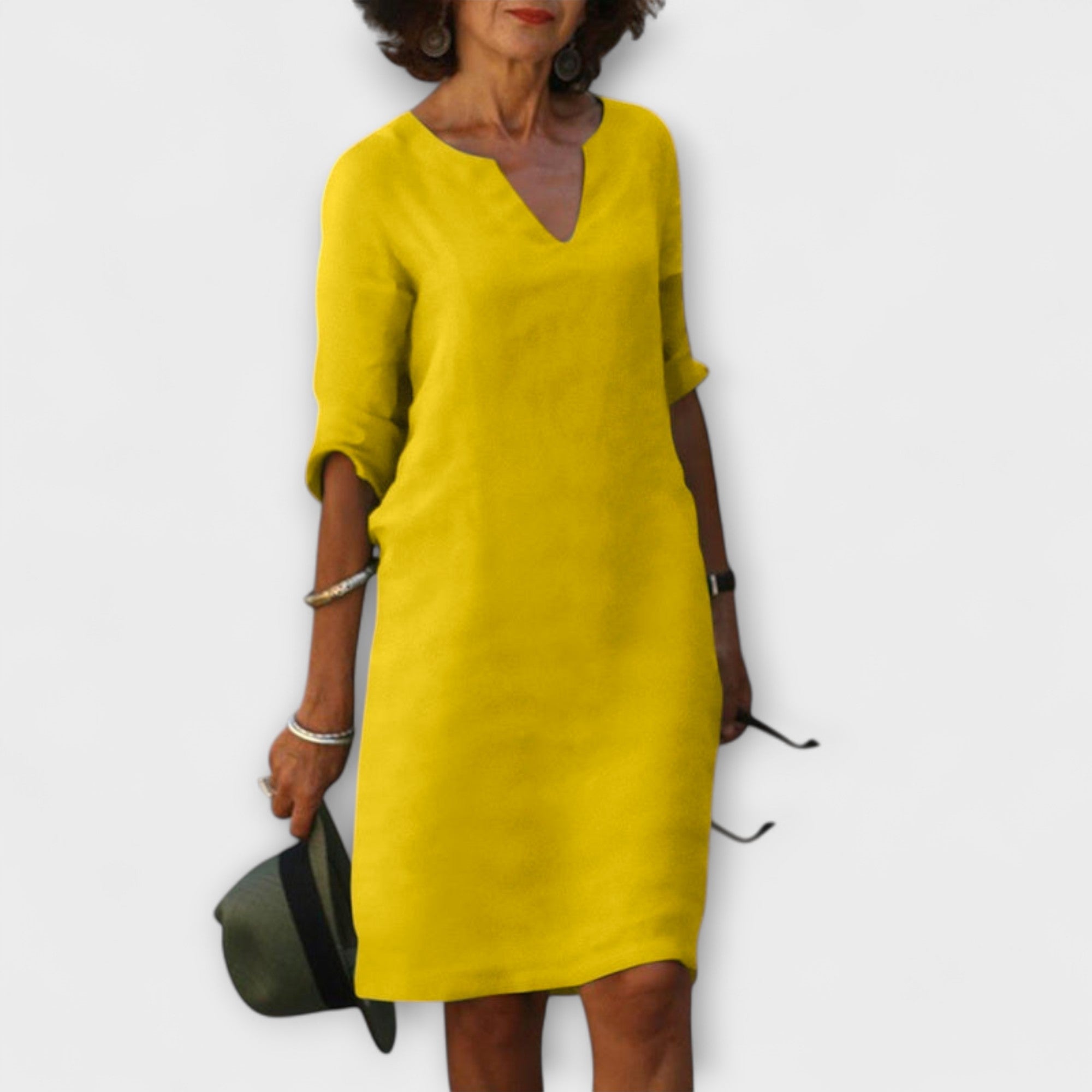 Waltraud | Elegante abito estivo con scollo a V — 11