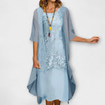 Josephine | Elegante abito in chiffon a due pezzi — 1