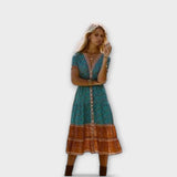 Elisa | Abito midi boho — 1