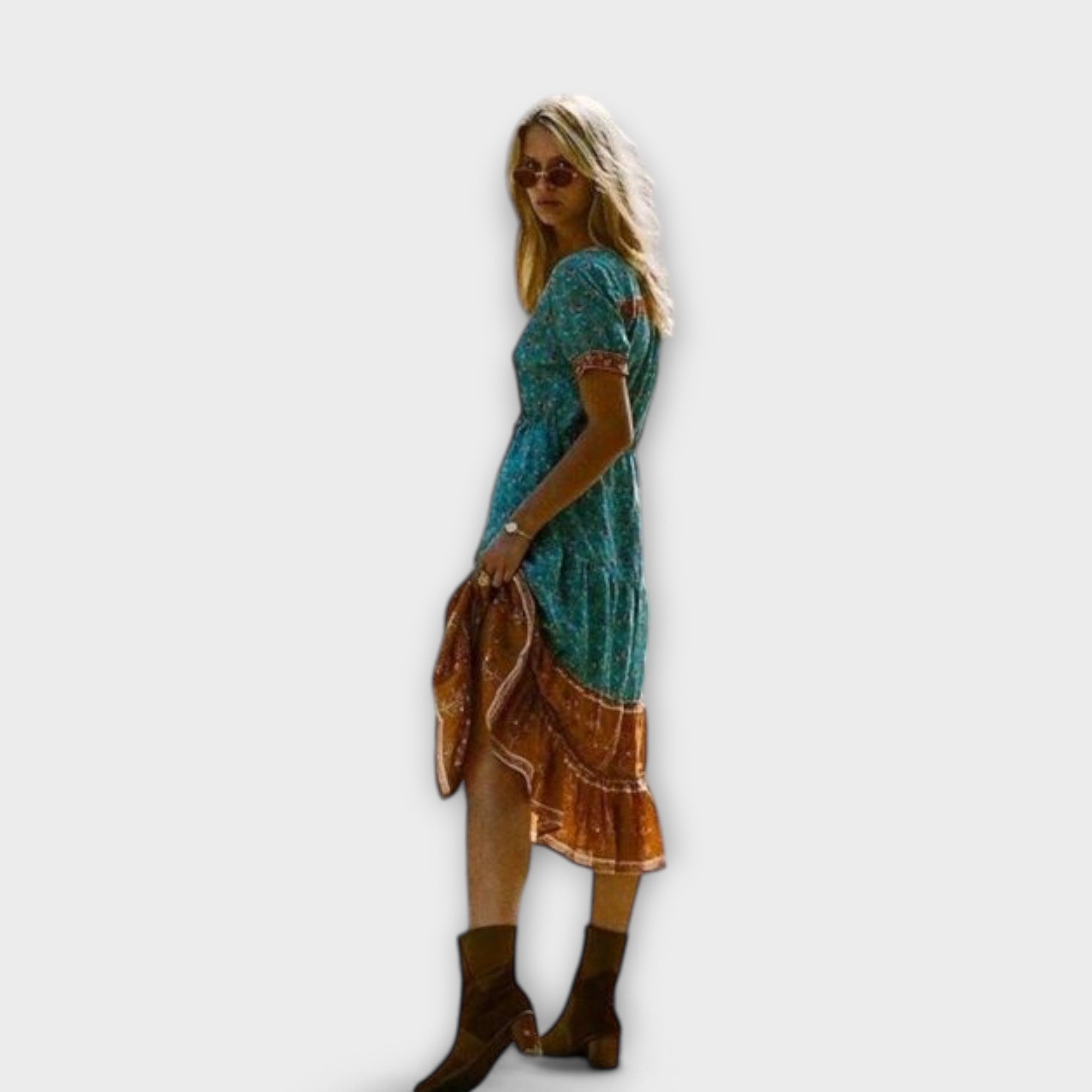 Elisa | Abito midi boho — 3