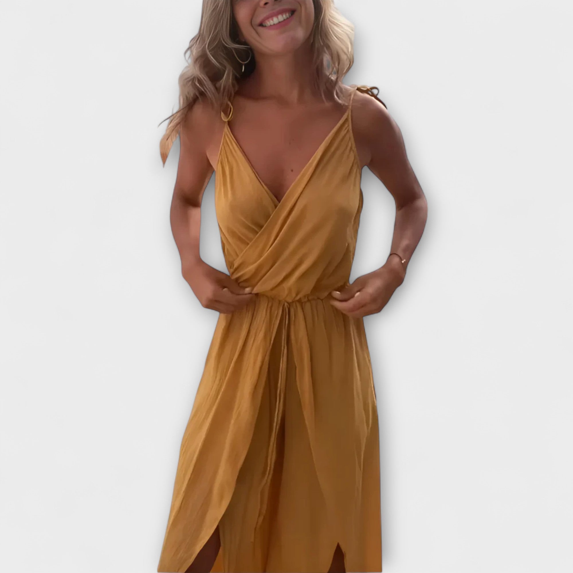 Irmgard | Tuta Donatila con spacco laterale — 3