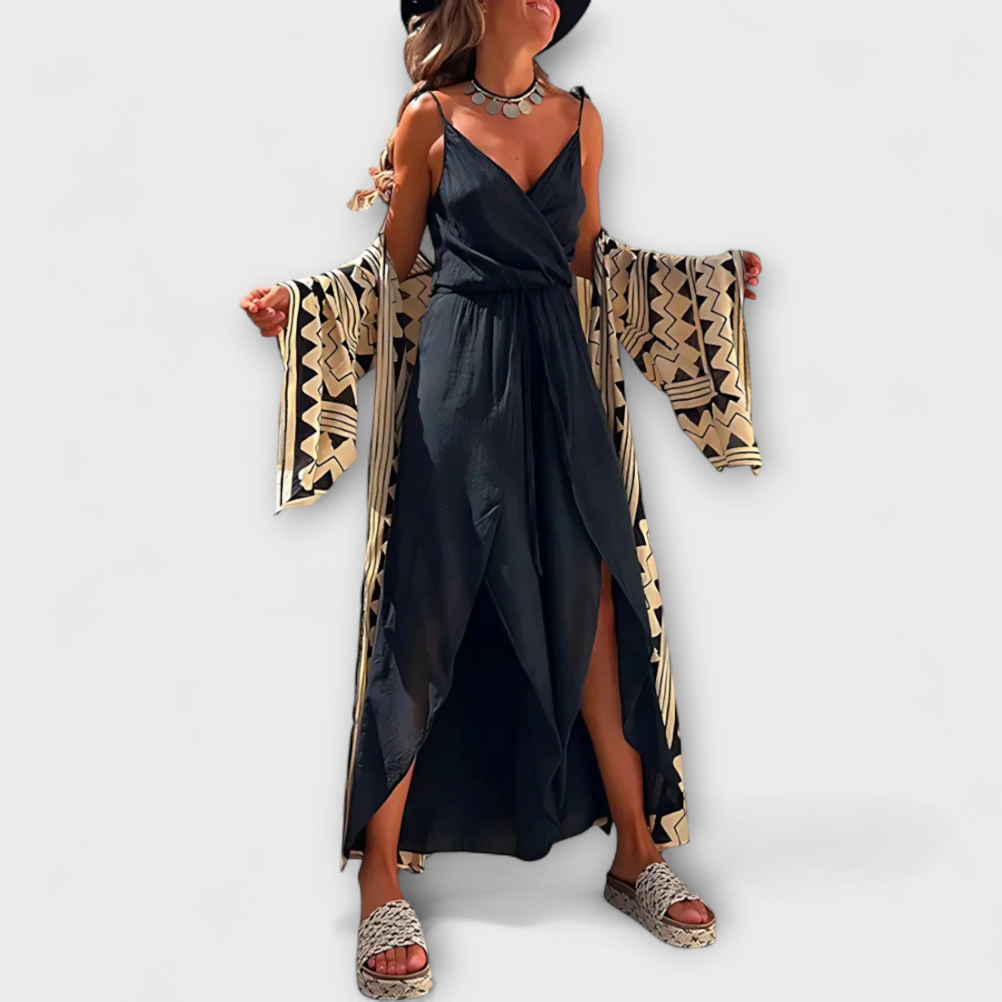 Irmgard | Tuta Donatila con spacco laterale — 5