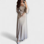 Birgit | Abito chic in maglia con dettaglio in vita — 6