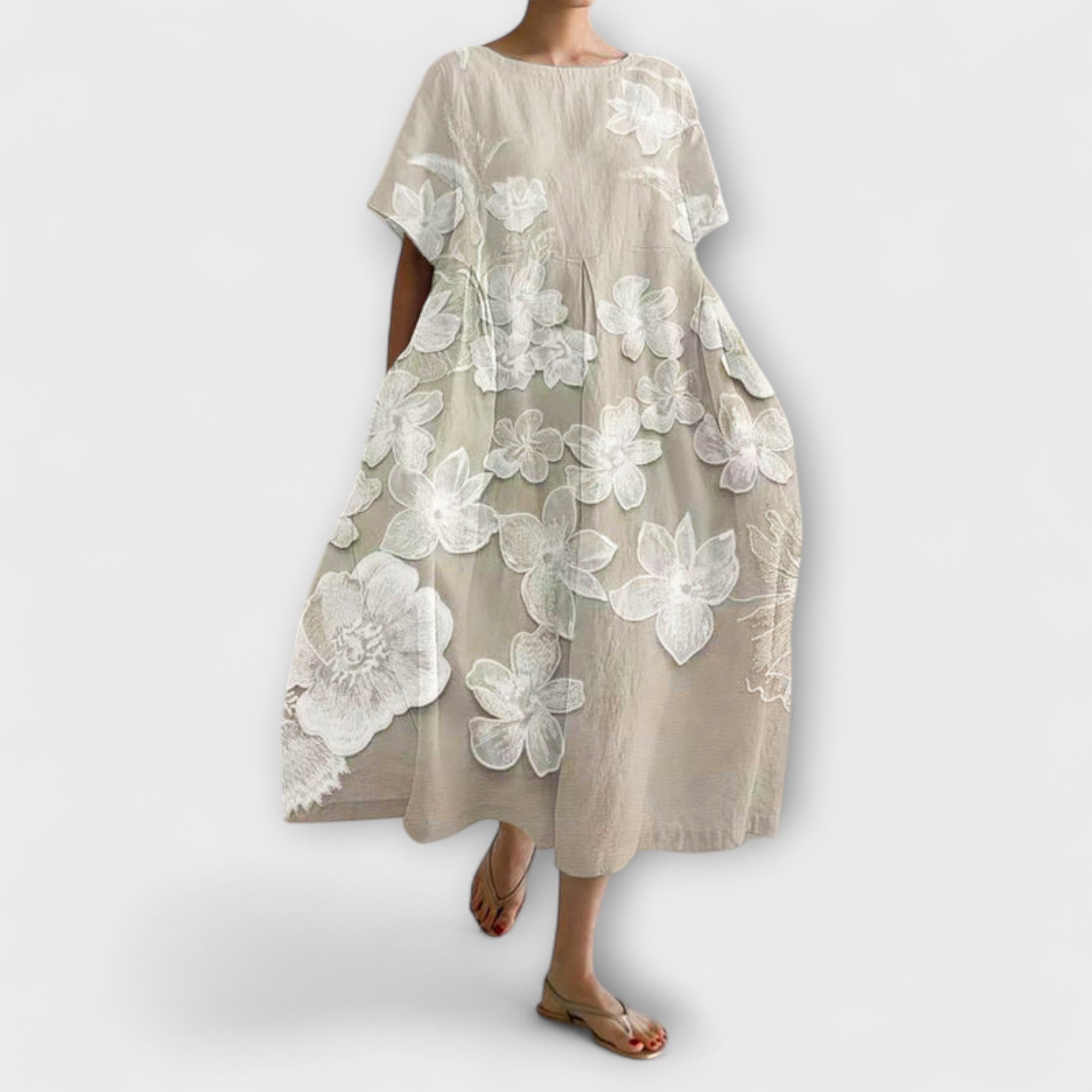 Lilli | Abito elegante con fantasia floreale — 1