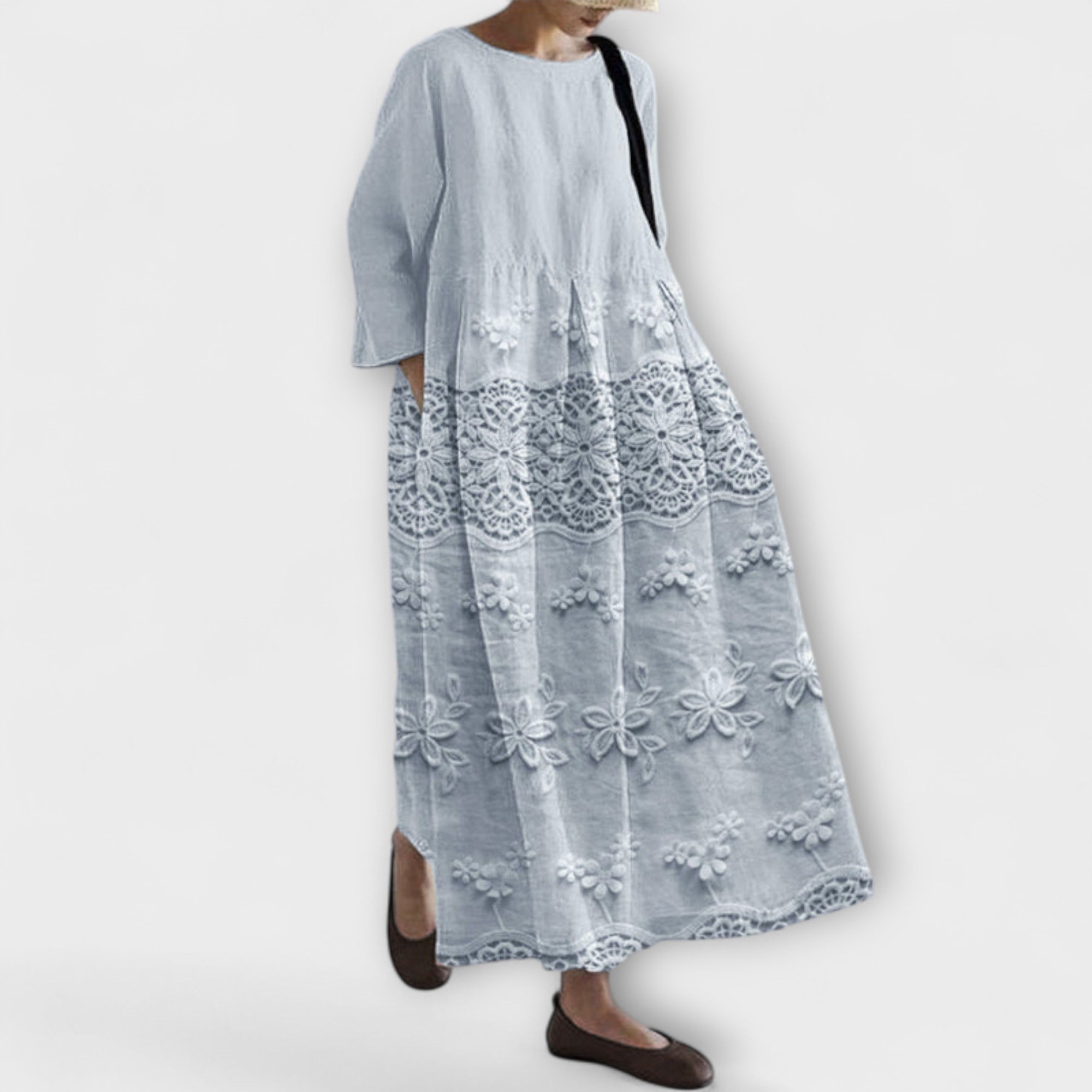 Frieda | Abito con motivo pizzo — 2