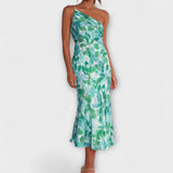 Hanna | Abiti eleganti con stampa floreale asimmetrici — 5