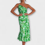 Hanna | Abiti eleganti con stampa floreale asimmetrici — 6