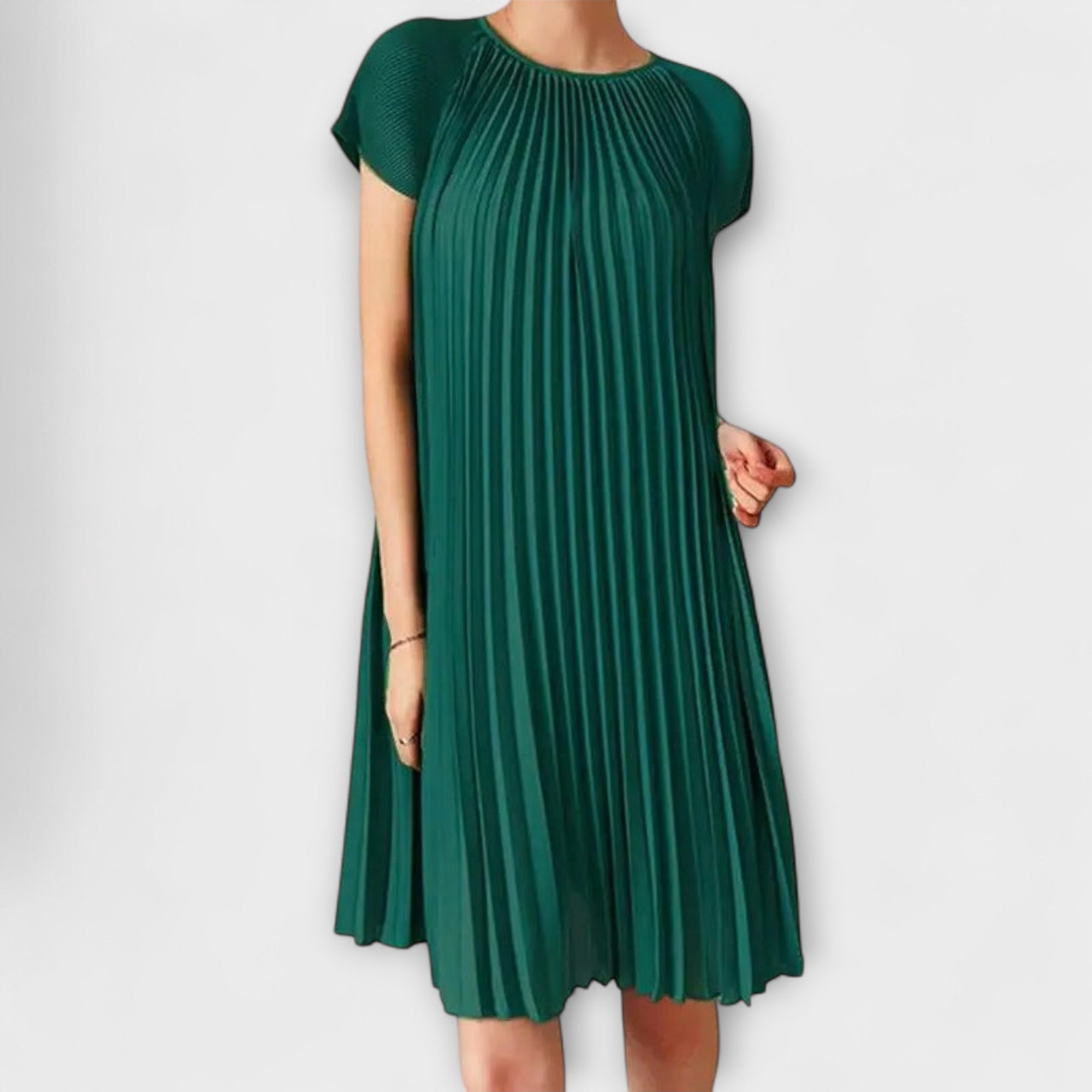 Nadine | Abito elegante plissettato — 2