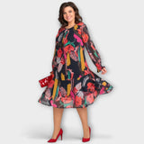 Elena | Elegante abito taglie forti per il massimo comfort — 3