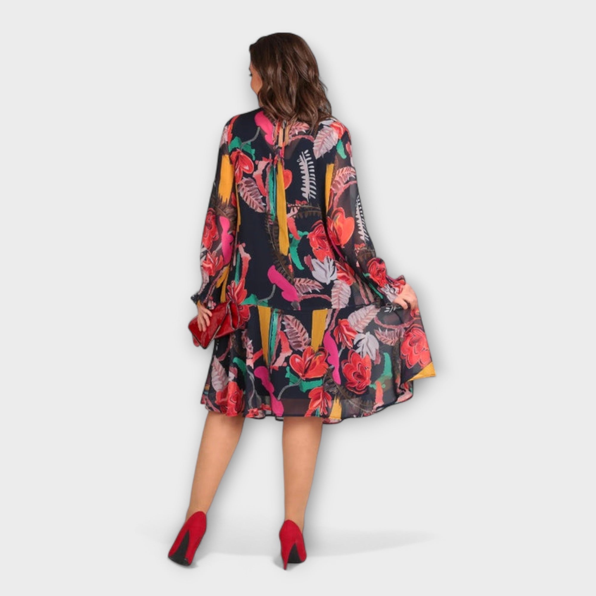 Elena | Elegante abito taglie forti per il massimo comfort — 4