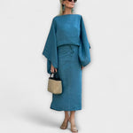 Merle | Abito kimono realizzato in lino e cotone — 1