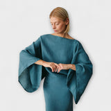 Merle | Abito kimono realizzato in lino e cotone — 3