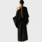Merle | Abito kimono realizzato in lino e cotone — 7