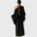 Merle | Abito kimono realizzato in lino e cotone — 7