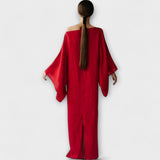 Merle | Abito kimono realizzato in lino e cotone — 9