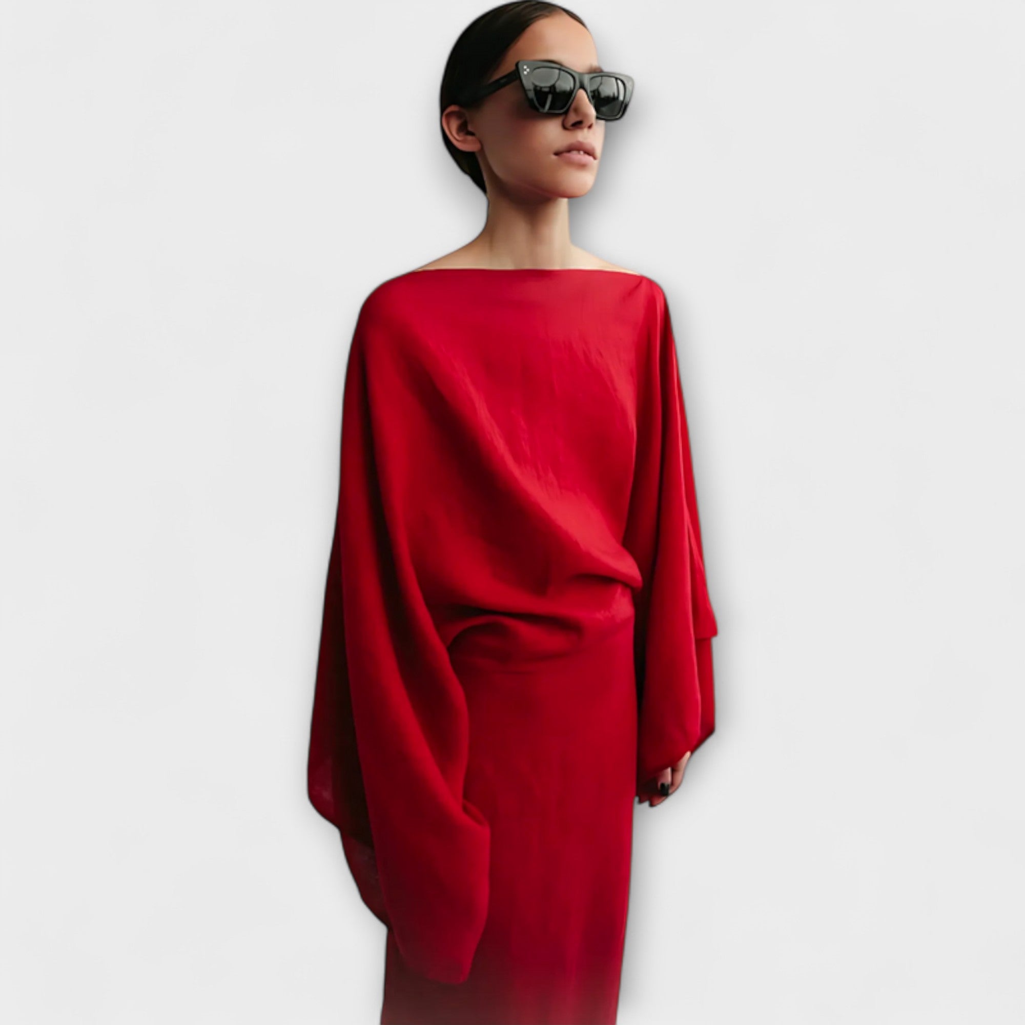 Merle | Abito kimono realizzato in lino e cotone — 10