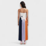 Konstanze | Abito chic a blocchi di colore con nappe alla moda — 3