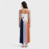 Konstanze | Abito chic a blocchi di colore con nappe alla moda — 3