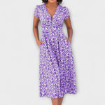 Rebecca | Abito midi con abbottonatura — 4