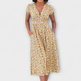 Rebecca | Abito midi con abbottonatura — 5