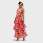 Lisa | Abito midi Bloom Shift — 1