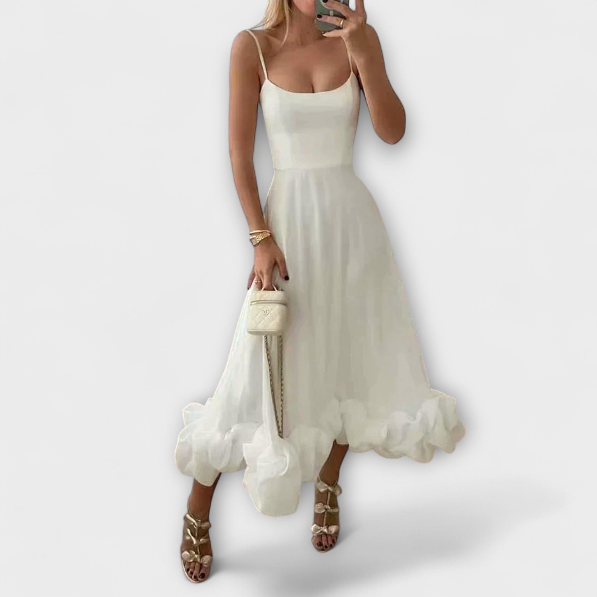 Amalia | Abito midi festivo — 2