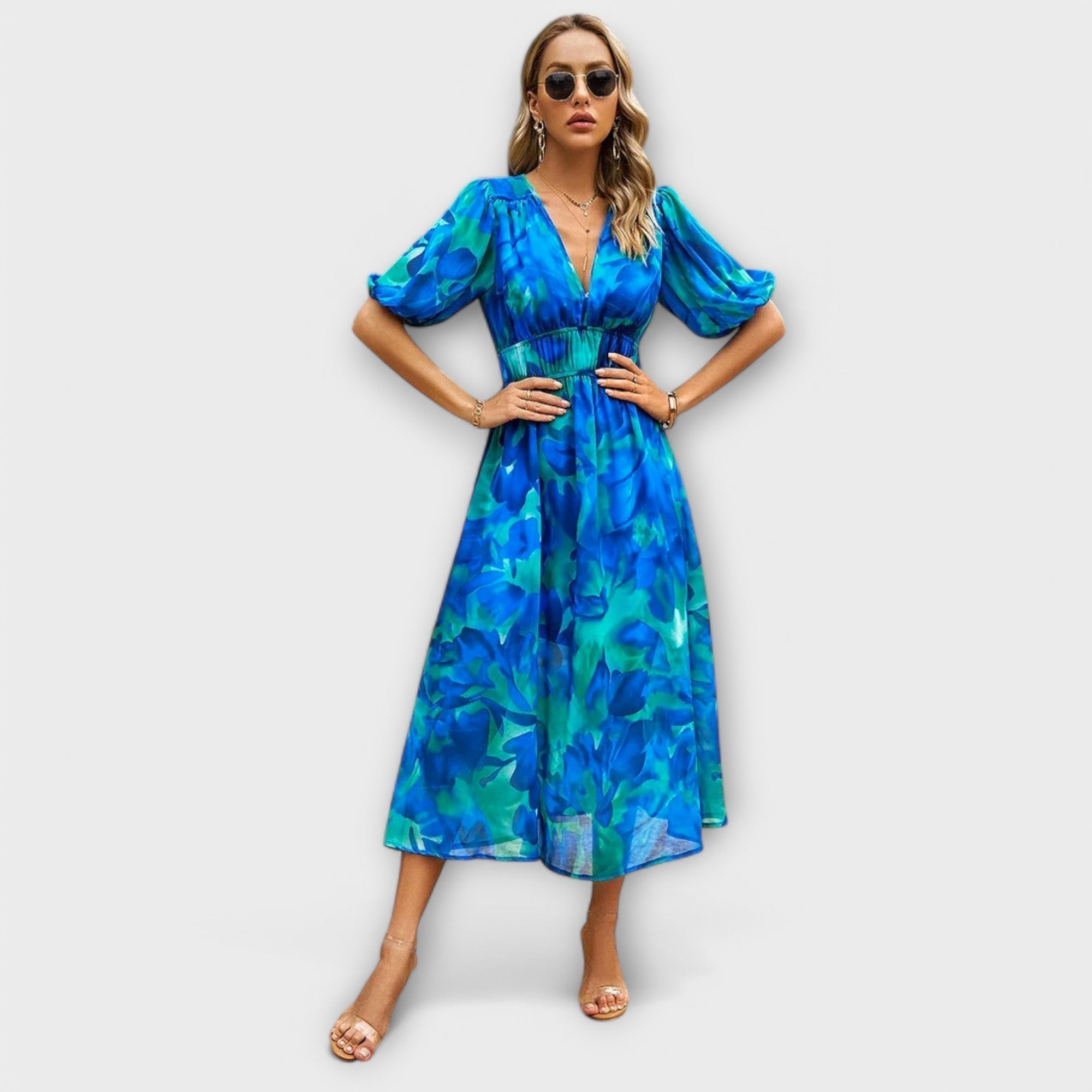 Ines | Abito midi elegante — 1