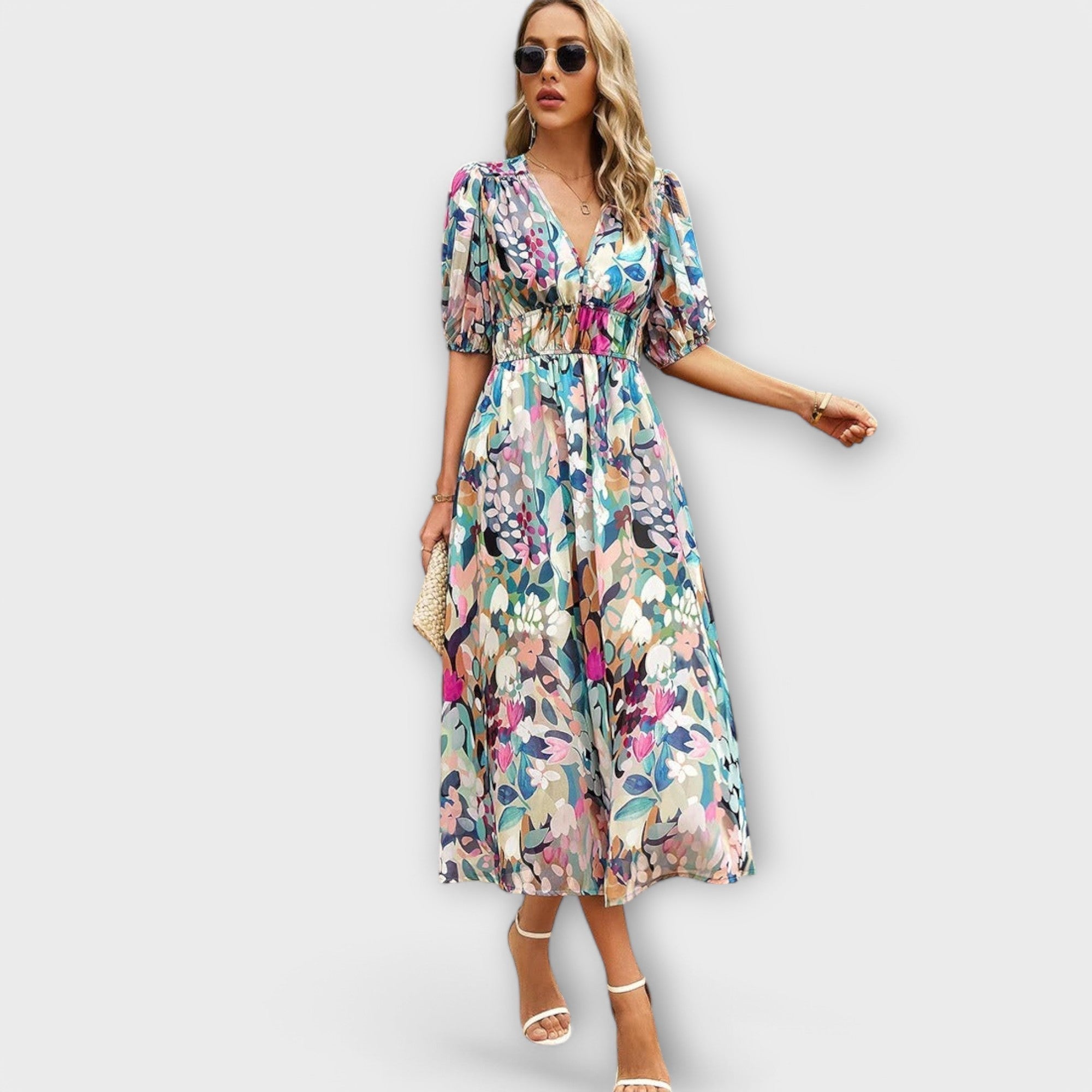 Ines | Abito midi elegante — 4