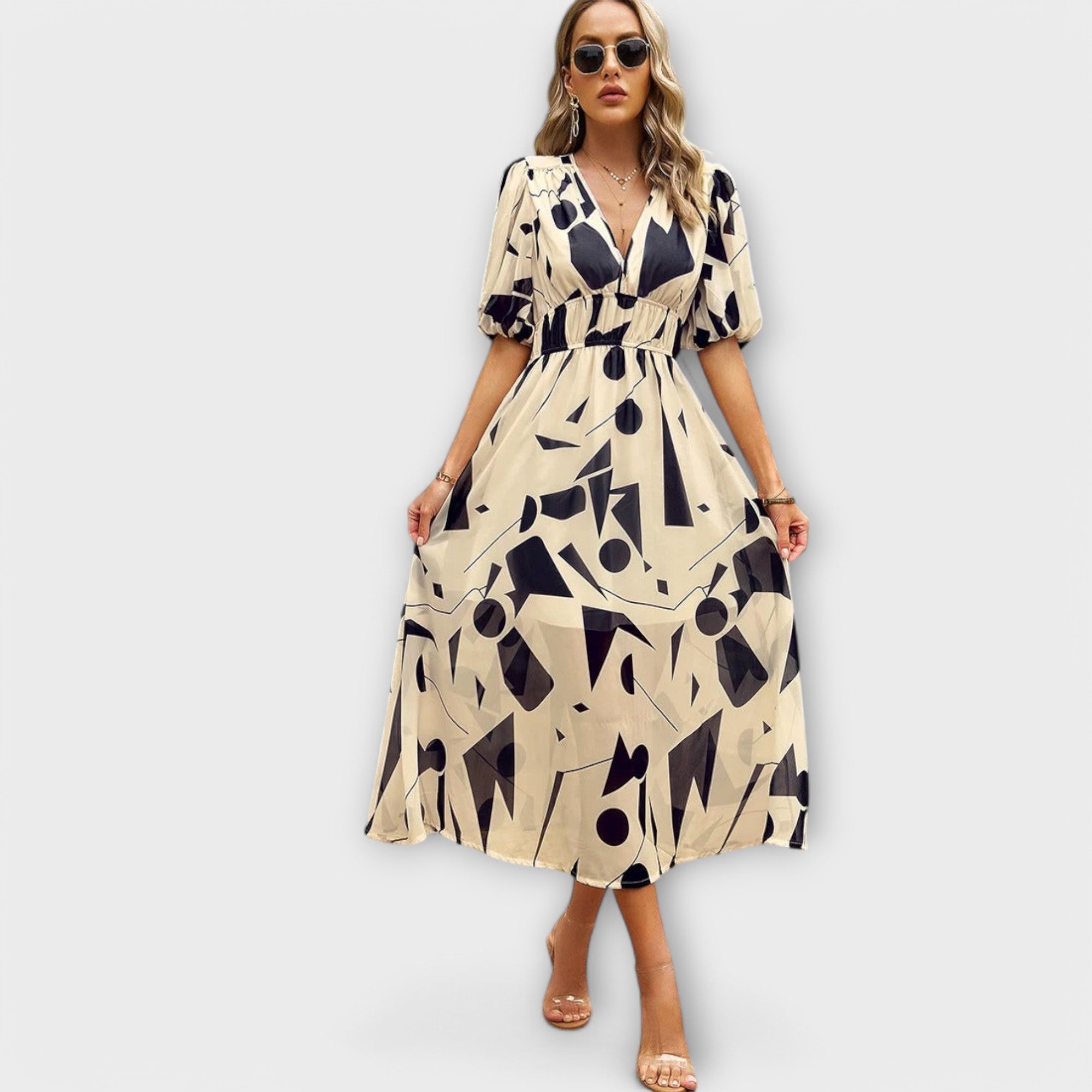 Ines | Abito midi elegante — 8