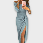 Helga | Abito elegante con spalle scoperte — 1