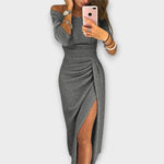 Helga | Abito elegante con spalle scoperte — 4