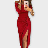 Helga | Abito elegante con spalle scoperte — 7