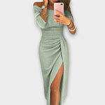 Helga | Abito elegante con spalle scoperte — 8