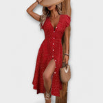 Lea | Abito midi chic a pois — 2