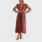 Amelie | Elegante abito plissettato — 1