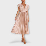 Amelie | Elegante abito plissettato — 4