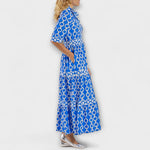 Rosa | Abito midi con catene — 3