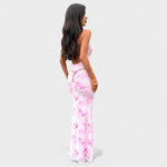 Zeynep | Abito floreale rosa — 4