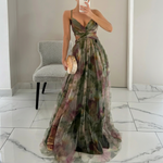 Silke | Abito lungo con stampa floreale — 3
