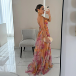 Silke | Abito lungo con stampa floreale — 8