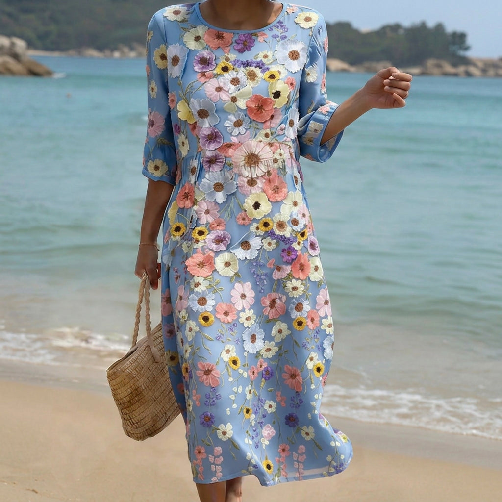 Hannah | Abito midi comodo ed elegante — 1