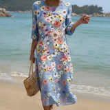 Hannah | Abito midi comodo ed elegante — 1
