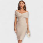 Rike | Abito elegante con scollo a V — 2