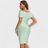 Rike | Abito elegante con scollo a V — 4