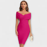 Rike | Abito elegante con scollo a V — 6
