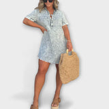 Heike | Abito chemisier casual in denim — 1