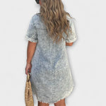 Heike | Abito chemisier casual in denim — 3