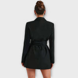 Fiona | Abito blazer con scollo a V — 2