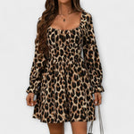 Renate | Adorabile vestito con stampa leopardata — 2
