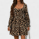 Renate | Adorabile vestito con stampa leopardata — 2